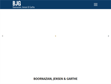 Tablet Screenshot of bjg.com